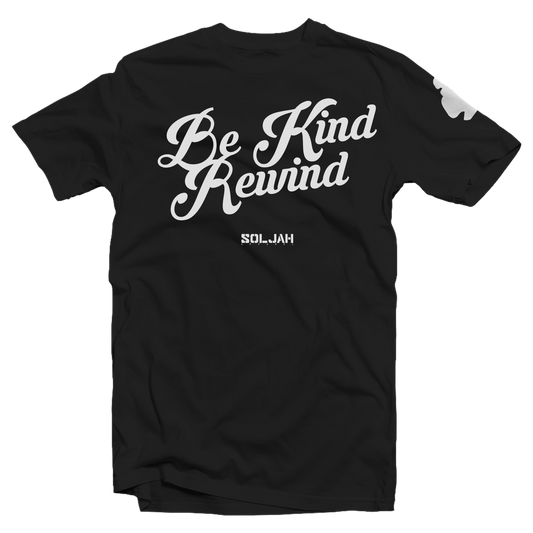 Be Kind Rewind - Black Tee