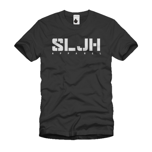 SLJH Logo Tee - Stealth Black