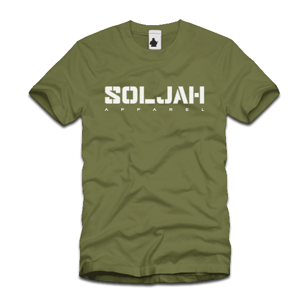 SolJah Logo Tee - Army Green