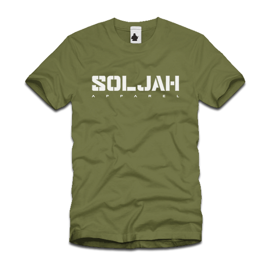 SolJah Logo Tee - Army Green