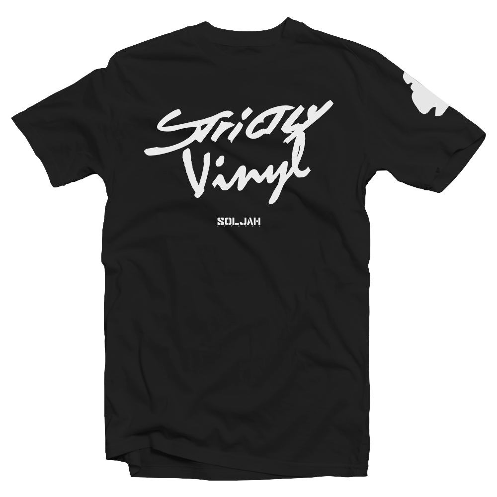 Strictly Vinyl - Stealth Black Tee