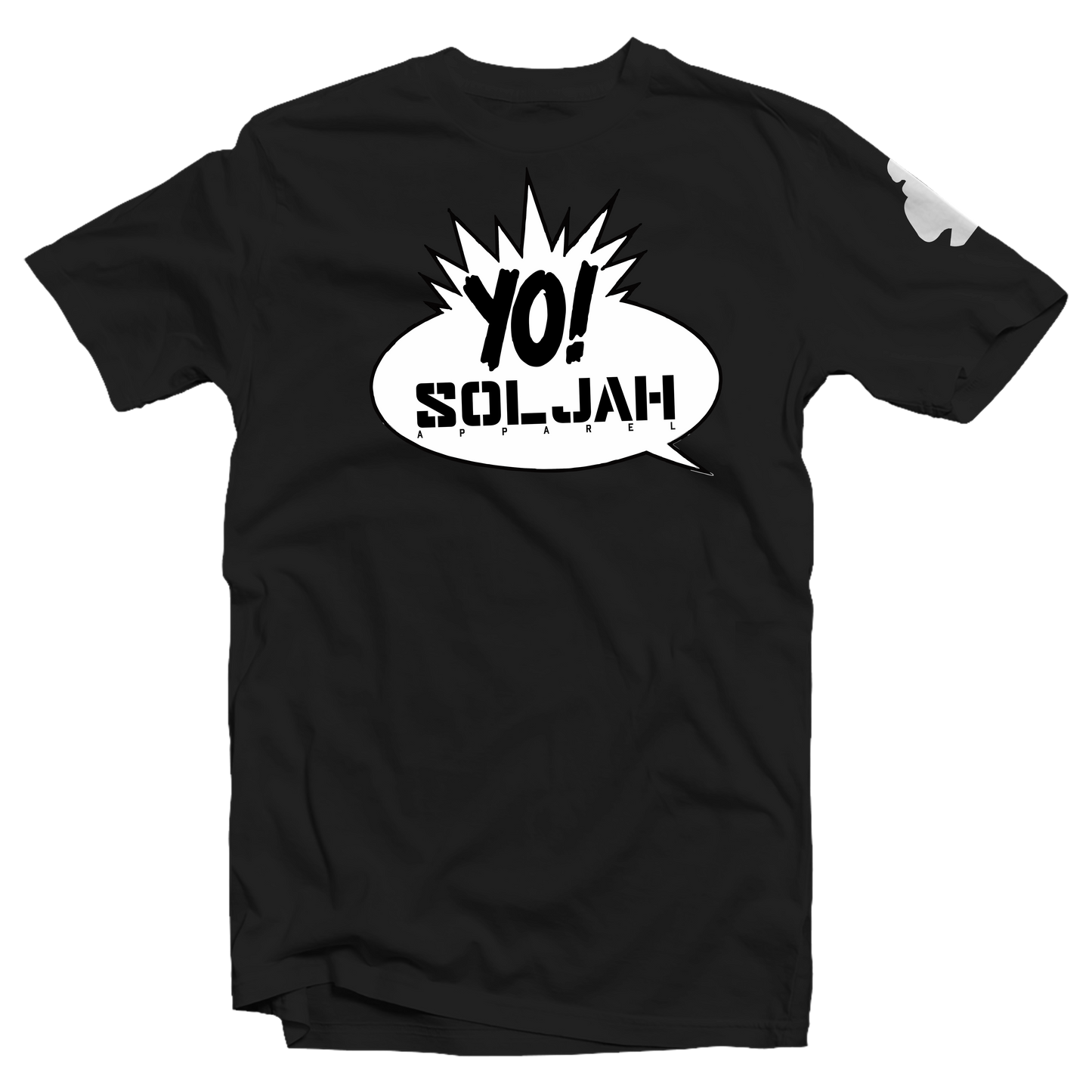 YO! SolJah Tee - Stealth Black Tee