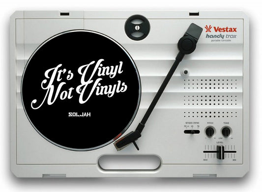 It's Vinyl Not Vinyls - 7"in Pair Slipmats