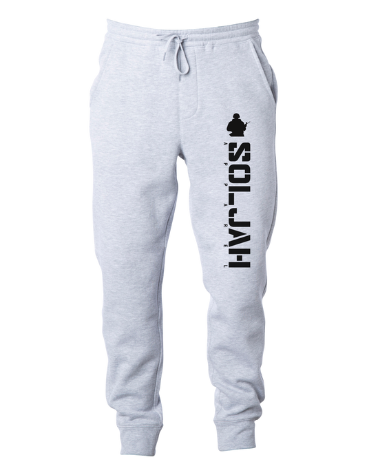 SolJah Logo SweatPants - Heather Grey