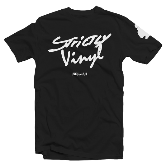 Strictly Vinyl - Stealth Black Tee