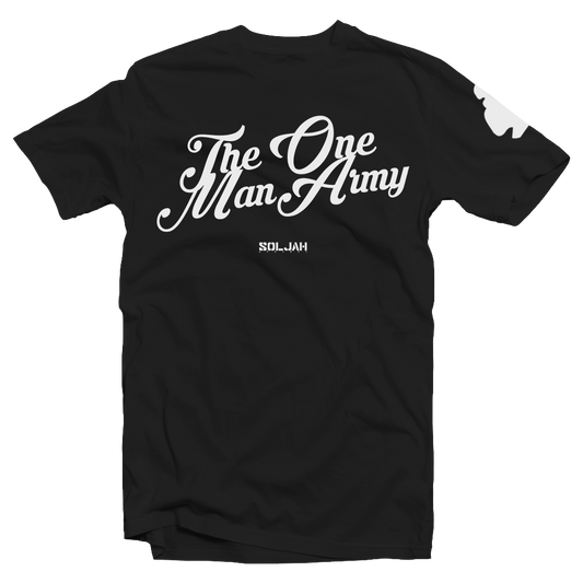 The One Man Army - Stealth Black Tee