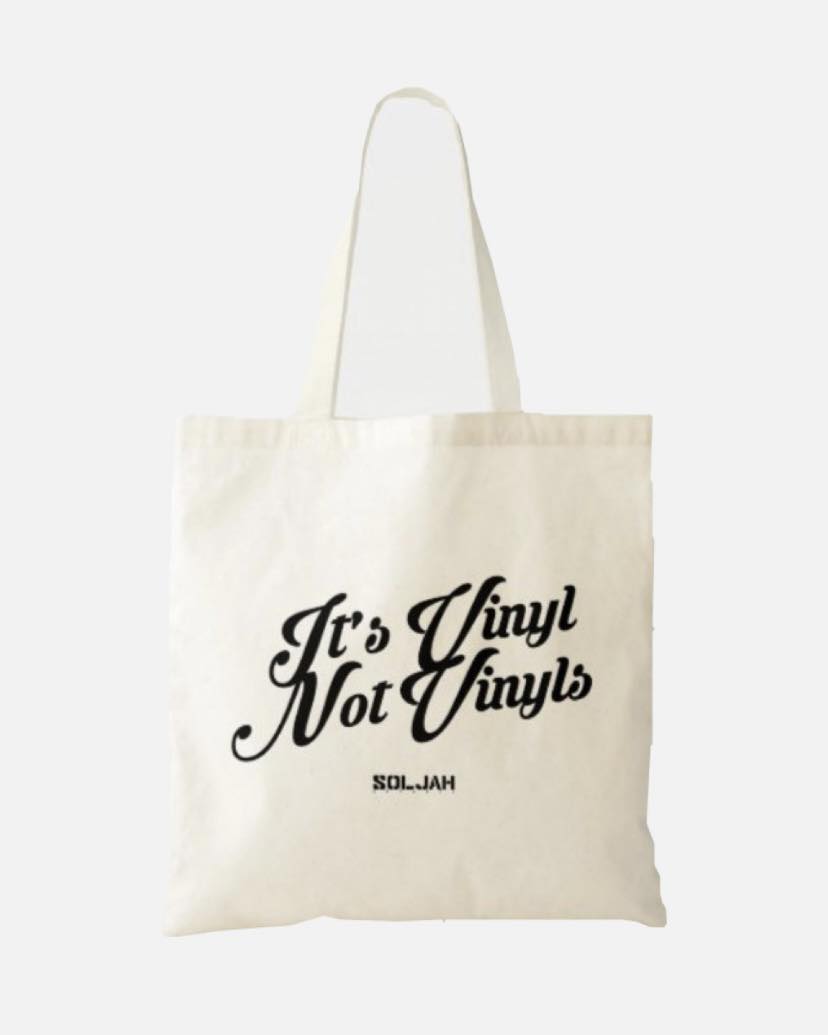 It's Vinyl Not Vinyls - Canvas Tote Bag